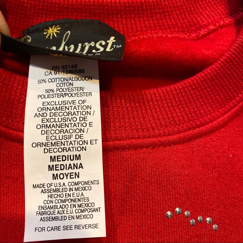 Red Lighthouse Sweatshirt - Picture 4 of 5